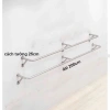 Kệ treo quần áo inox thanh u chống chéo - Bán tường chắc chắn, giá chỉ 169.000đ 9