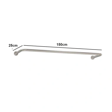 Kệ treo quần áo inox – Thanh u inox bắn tường, giá chỉ 119.000đ, chịu lực cao 6 Kệ treo quần áo inox – Thanh u inox bắn tường, giá chỉ 119.000đ, chịu lực cao 6
