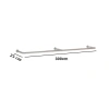 Kệ treo quần áo inox – Thanh u inox bắn tường, giá chỉ 119.000đ, chịu lực cao 10