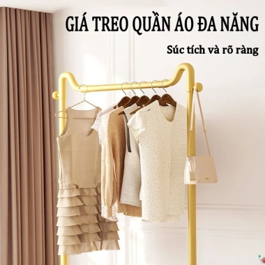 Kệ Treo Quần Áo Kim Loại Chắc Chắn + Giỏ Đựng Đồ, Bánh Xe Di Động - Tiện Lợi 265k 6 Kệ Treo Quần Áo Kim Loại Chắc Chắn + Giỏ Đựng Đồ, Bánh Xe Di Động - Tiện Lợi 265k 6