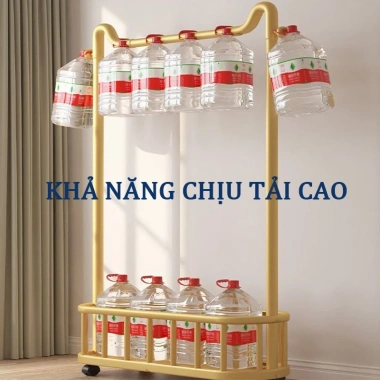 Kệ Treo Quần Áo Kim Loại Chắc Chắn + Giỏ Đựng Đồ, Bánh Xe Di Động - Tiện Lợi 265k