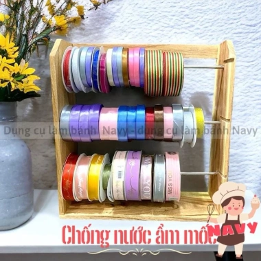 Kệ treo ruy băng PU chống nước ẩm mốc - Giá chỉ 168.000đ, giảm mạnh