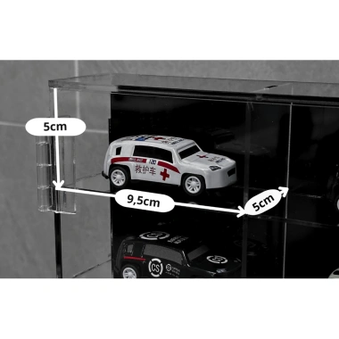 Kệ treo tường 1:64 mica - Tủ Mini GT Hotwhells KaiDo House, giảm còn 450.000đ