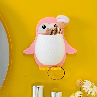 Kệ Treo Tường Đa Năng Hình Chim Cánh Cụt Đựng Mỹ Phẩm, Bàn Chải, Đồ Cá Nhân Giá 18.000₫ 9 Kệ Treo Tường Đa Năng Hình Chim Cánh Cụt Đựng Mỹ Phẩm, Bàn Chải, Đồ Cá Nhân Giá 18.000₫ 9