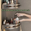 Kệ treo tường phòng tắm góc không cần khoan, không rỉ sét - Giá chỉ 52.000₫ 2