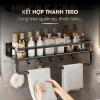 Kệ treo tường phòng tắm không cần khoan, chịu tải cao, chất liệu dày dặn, độ bền cao 8