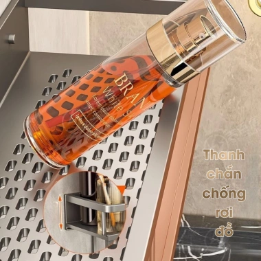 Kệ treo tường phòng tắm không cần khoan, chịu tải cao, chất liệu dày dặn, độ bền cao