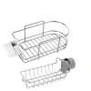 Kệ treo vòi inox đa năng cho đồ giẻ rửa bát, có khe thoát nước, gọn gàng tiện dụng - Giá 32.000₫ 3
