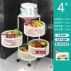Kệ tròn đa năng đồ bếp - Không cần lắp ráp, gấp gọn, bánh xe xoay 360°, chỉ 360k 6
