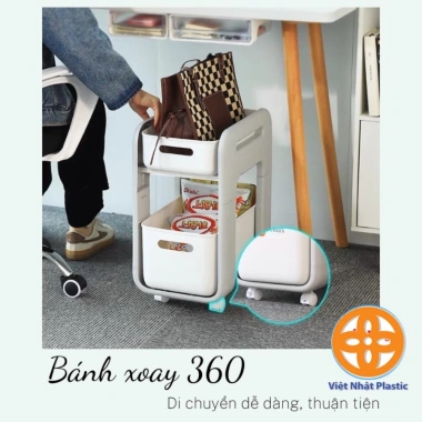 Kệ trượt đa năng 5.588 cho nhà bếp - Nhựa bền, bánh xe di chuyển, giảm giá 259.000₫ 6