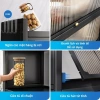 Kệ Tủ Bếp Chống Bụi Đa Năng Thông Minh Màu Xám/Trắng Thép Carbon - Giá ưu đãi 699k 3
