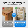 Kệ tủ đa năng thép chống bụi nhà bếp, tải trọng 300kg, chắc chắn - Giá 882.550₫ 4