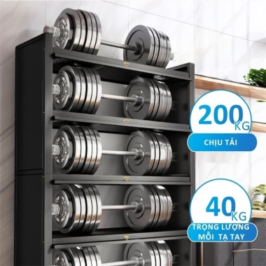 Kệ tủ đa năng thép chống bụi nhà bếp, tải trọng 300kg, chắc chắn - Giá 882.550₫ 7