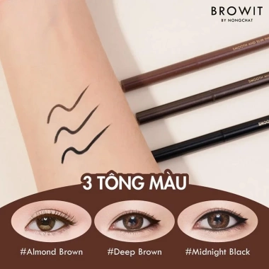 Kẻ Viền Mắt Sáp Chống Nước Browit Smooth và Slim Deep Brown 0.1g Giá ưu đãi 98.000đ 3 Kẻ Viền Mắt Sáp Chống Nước Browit Smooth và Slim Deep Brown 0.1g Giá ưu đãi 98.000đ 3