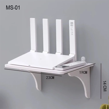 Kệ wifi treo tường & kệ máy chiếu gỗ cao cấp, giá để camera chống nước - chỉ 49.000₫ (giá gốc 58.800₫) 4