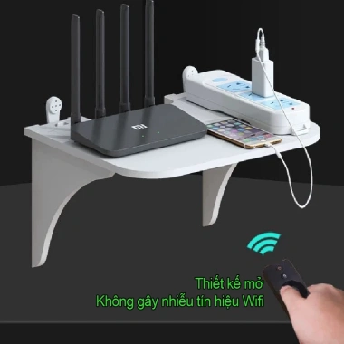 Kệ wifi treo tường & kệ máy chiếu gỗ cao cấp, giá để camera chống nước - chỉ 49.000₫ (giá gốc 58.800₫) 8