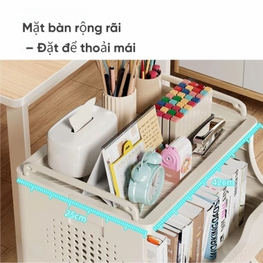 Kệ Xe Đẩy Đa Lớp Di Động - Bảo Quản Đồ Ăn Vặt, Đồ Chơi & Hàng Hóa, Tiết Kiệm Không Gian, Giá Ưu Đãi 361.160₫