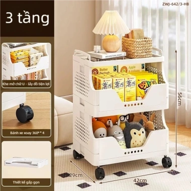 Kệ Xe Đẩy Đa Lớp Di Động - Bảo Quản Đồ Ăn Vặt, Đồ Chơi & Hàng Hóa, Tiết Kiệm Không Gian, Giá Ưu Đãi 361.160₫ 10 Kệ Xe Đẩy Đa Lớp Di Động - Bảo Quản Đồ Ăn Vặt, Đồ Chơi & Hàng Hóa, Tiết Kiệm Không Gian, Giá Ưu Đãi 361.160₫ 10