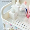 Kệ xe đẩy đa năng 3-4 tầng có bánh xe, sticker cute, dùng làm kệ ăn vặt, spa, bỉm sữa - Giá chỉ 89.000₫ 6