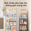 Kệ Xe Đẩy Spa 4 Tầng Trong Suốt, Bánh Xe Đa Năng cho Tiệm Tóc, Phun Xăm, Nhà Tắm Giá 122.000₫ 6