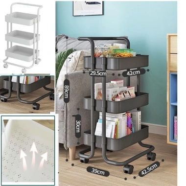 Kệ xe đẩy spa sắt, khay nhựa cứng, nail, nhà bếp, bánh xe di chuyển – 184.500₫ 4 Kệ xe đẩy spa sắt, khay nhựa cứng, nail, nhà bếp, bánh xe di chuyển – 184.500₫ 4