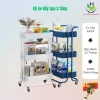 Kệ xe đẩy spa TACO khung sắt và khay nhựa chắc chắn, di động, lưu trữ đồ nail và nhà bếp - Giá ưu đãi 134.500₫ 2