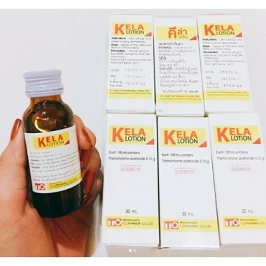 KELA Lotion 30ml trị viêm nang lông, thu nhỏ lỗ chân lông - Thái Lan, giá chỉ 43.000đ, giá gốc 55.900đ