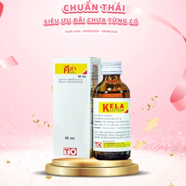 Kela Lotion Thái Lan cho Da Viêm, Lỗ Chân Lông - Giảm 20% chỉ 120.000đ MT02 chuanthai.official