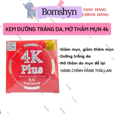 Kem 4K Plus Goji Berry - Dưỡng Da Mụn, Giảm Sẹo, Giá Ưu Đãi 145.000 VNĐ