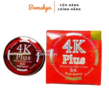 Kem 4K Plus Goji Berry - Dưỡng Da Mụn, Giảm Sẹo, Giá Ưu Đãi 145.000 VNĐ