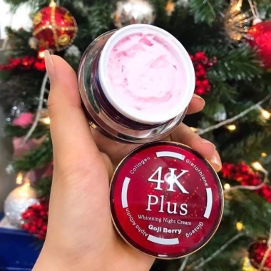 Kem 4K Plus Goji Berry - Dưỡng Da Mụn, Giảm Sẹo, Giá Ưu Đãi 145.000 VNĐ 5 Kem 4K Plus Goji Berry - Dưỡng Da Mụn, Giảm Sẹo, Giá Ưu Đãi 145.000 VNĐ 5
