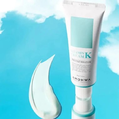 Kem AHOHWA Vitamin K Cream Da Nhạy Cảm: Làm Dịu, Mờ Sẹo, Giảm Giãn Mao Mạch