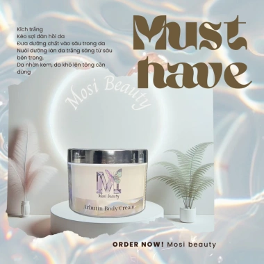 Kem Arbutin Body Cream Dưỡng Trắng Nhanh, Cấp ẩm, Dùng cho mọi da - Giá 172.000đ