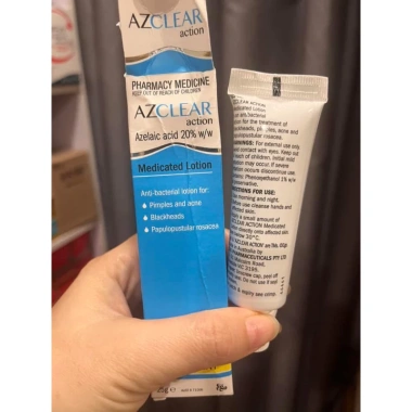 Kem AZCLEAR Action Lotion 25gr - Giảm mụn nhanh, mờ thâm, chỉ 400.000₫ 6