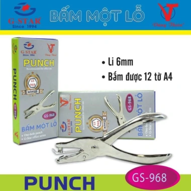 Kềm bấm 1 lỗ inox chất lượng cao, bền bỉ, giá chỉ 36.000 VND - giảm giá mạnh Kềm bấm 1 lỗ inox chất lượng cao, bền bỉ, giá chỉ 36.000 VND - giảm giá mạnh