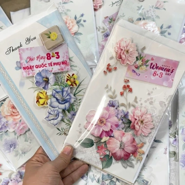 Kèm Bao Thư Combo 10 Thiệp 3D Cao Cấp - Chúc 8/3, 20/10, 20/11 - Giá chỉ 35.000 VND 3 Kèm Bao Thư Combo 10 Thiệp 3D Cao Cấp - Chúc 8/3, 20/10, 20/11 - Giá chỉ 35.000 VND 3