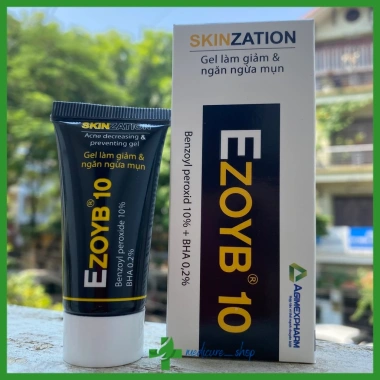 Kem Benzoyl Peroxide 5%/10% EZOYB Giảm Mụn Trứng Cá Nhanh, Hiệu Quả, Giá 44.842₫