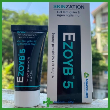 Kem Benzoyl Peroxide 5%/10% EZOYB Giảm Mụn Trứng Cá Nhanh, Hiệu Quả, Giá 44.842₫