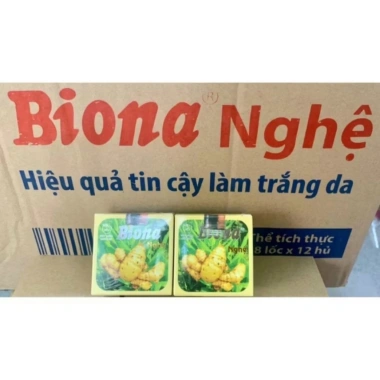 Kem Biona Nghệ 3g - Giảm mụn, mờ thâm, sáng da, Hàng chính hãng, Giá 130.000 VND