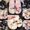 Kèm bộ charm Hello Kitty đỏ 8 món - Giày sục nhựa Eva đúc nguyên khối, sticker dễ thương, giảm giá 23%