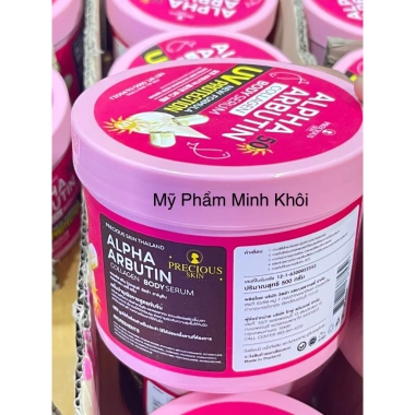 Kem Body 500g Alpha Arbutin Collagen Dưỡng Trắng Da Chống Nắng Giá ưu đãi 118k