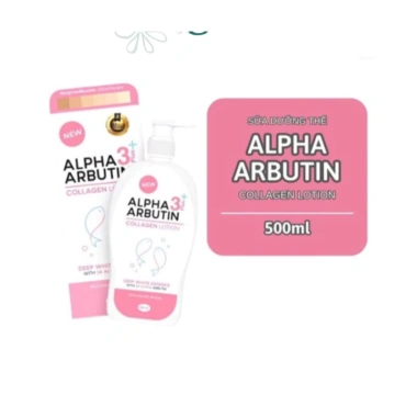 Kem body Alpha Arbutin trắng da 2-4 tone, dưỡng ẩm, collagen, chống lão hoá 259.000₫