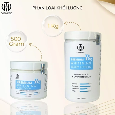 Kem Body B5 500g-1kg - Phục hồi da mỏng yếu, dưỡng trắng, nâng tone nhẹ 3