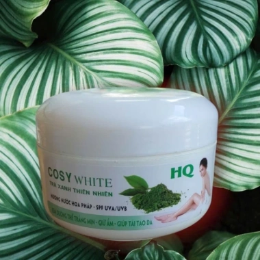 Kem Body Cosy White Trà Xanh Dưỡng ẩm, Trắng Da, Nén Dẻo - Giá 75.000 VNĐ 2 Kem Body Cosy White Trà Xanh Dưỡng ẩm, Trắng Da, Nén Dẻo - Giá 75.000 VNĐ 2