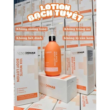 Kem Body Dưỡng Trắng Da Senademar Hàn Quốc 300ml - Nâng Tông, Cấp ẩm, Nhả Nắng, Chống Lão Hóa - Chính Hãng 7