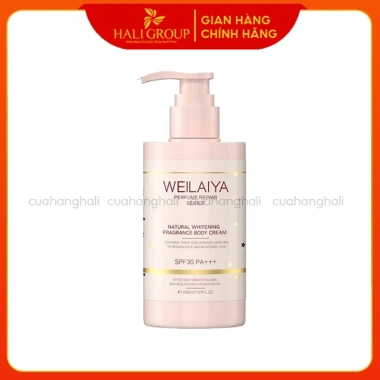 Kem Body Nâng Tone Hoa Hồng Weilaiya SPF30 PA+++ 200ml - Giá 480.000, Dưỡng ẩm và Trắng Da Kem Body Nâng Tone Hoa Hồng Weilaiya SPF30 PA+++ 200ml - Giá 480.000, Dưỡng ẩm và Trắng Da