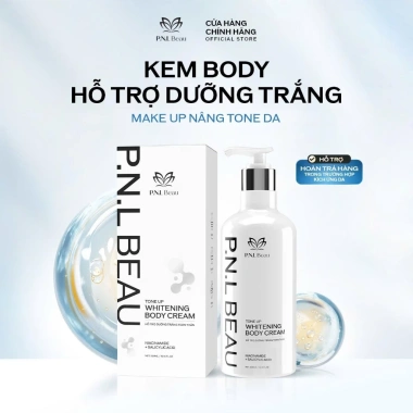 Kem Body PNL Beau Dưỡng Trắng & Makeup Body - Giá Ưu Đãi 189.000đ, Da Mịn Sáng Tự Nhiên 6