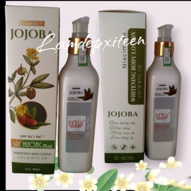Kem Body Sắc Hương Jojiba Trắng Da Giữ Ẩm 280g - Dưỡng ẩm sâu, Da sáng mịn, Giá 109k 2 Kem Body Sắc Hương Jojiba Trắng Da Giữ Ẩm 280g - Dưỡng ẩm sâu, Da sáng mịn, Giá 109k 2