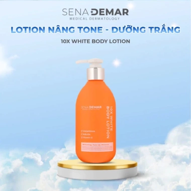 Kem Body SenaDemar 10x Lotion 300ml Dưỡng trắng, nâng tone, cấp ẩm, chỉ 450.000₫