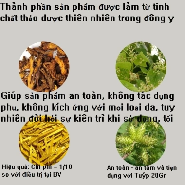 Kem Bôi Đau Gân Đau Khớp Thảo Dược Tự Nhiên - Giá Sốc 127k Giảm còn 103k